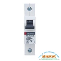 CB TÉP (MCB) MITSUBISHI 1 PHA, BH-D10 1P 6A TYPE C N