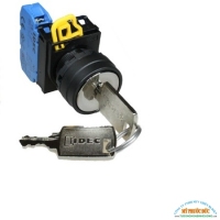 Công tắc xoay IDEC YW1K-3AE02, Φ 22, 3 vị trí, có khóa