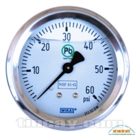 ĐỒNG HỒ ÁP SUẤT CÓ DẦU PHI 100